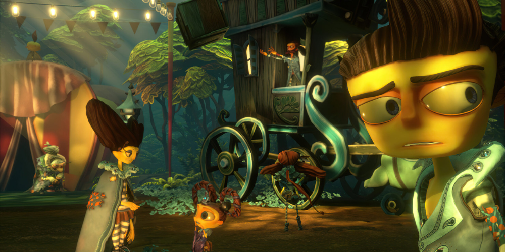 Psychonauts game art